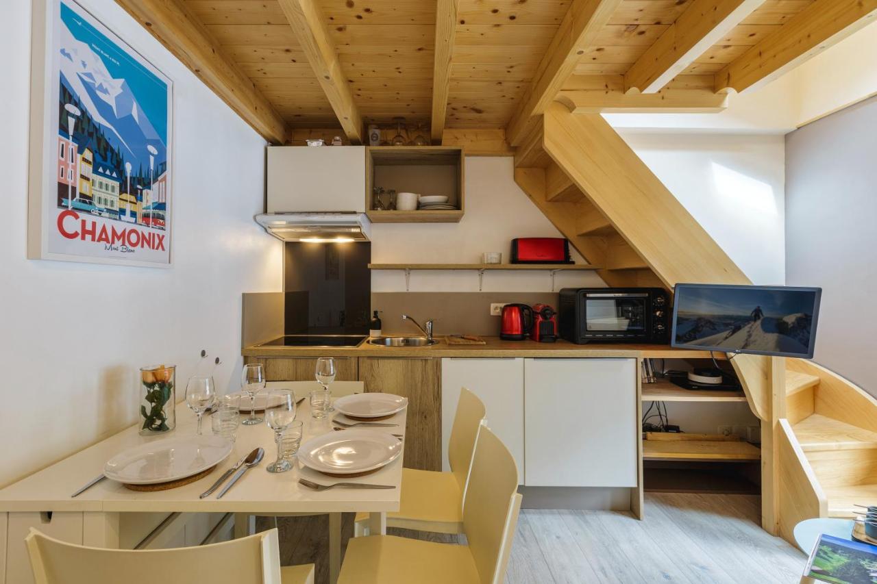 Central Duplex Apartment - Blanc Neige - Happy Rentals Chamonix Exterior foto
